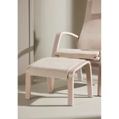 Grötö loungestol - Beige/Whitewash