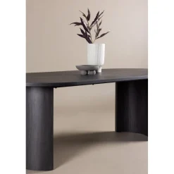 Grundsund matbord 220 x 100 cm - Svart