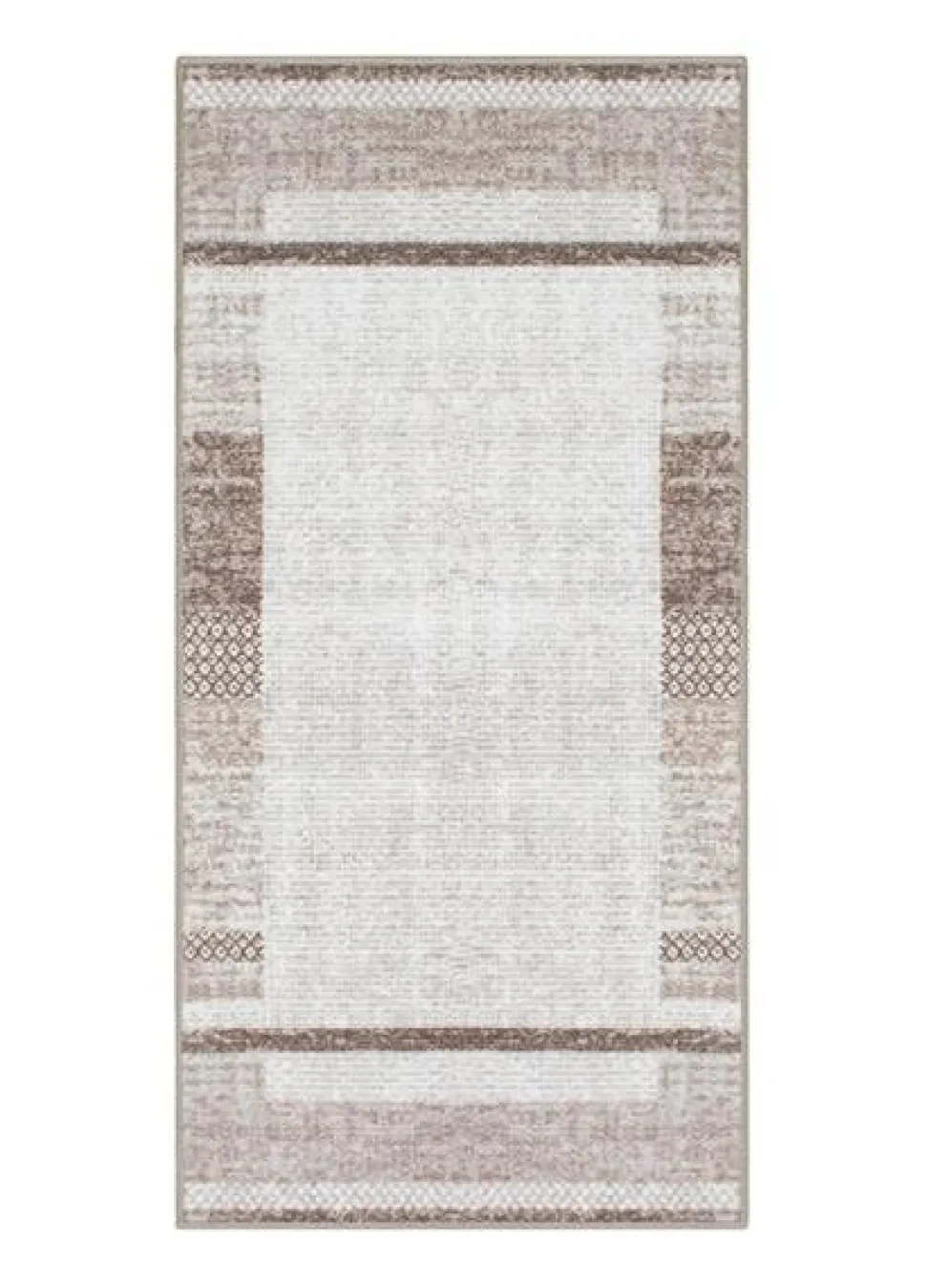 Gummerad matta Varese - Sand