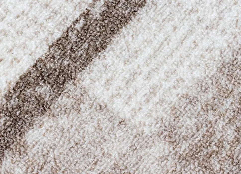 Gummerad matta Varese - Sand