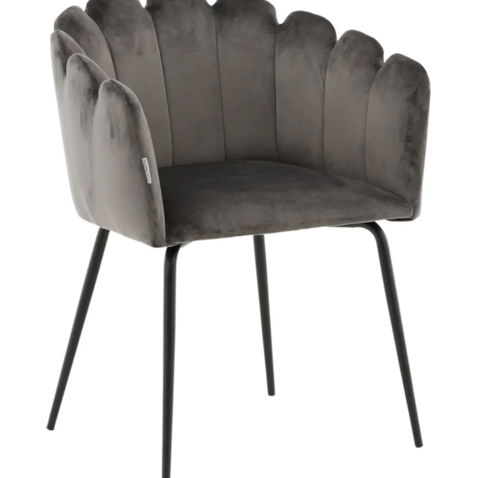 Halmstad karmstol - Grå