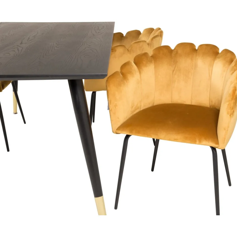 Halmstad karmstol - Gul