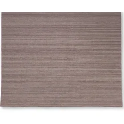 Handvävd ullmatta Island - Puderrosa