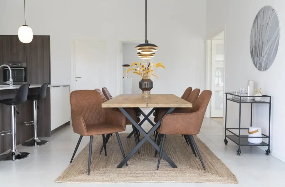 Harbo Matstol - Vintage brun