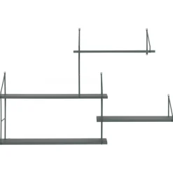 Harlem vägghylla - Grön