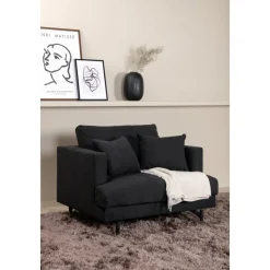 Heart fåtölj - Svart