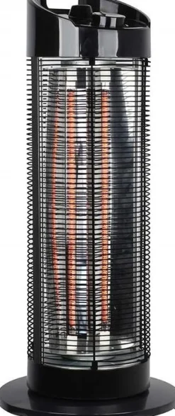 Heater 360 graders terrassvärmare (ställbar) - Svart + Rengöringsmedel för utemöbler