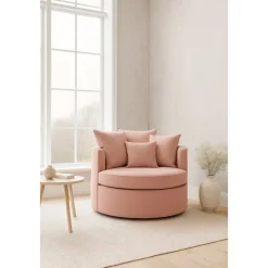 Heidi Loveseat 1,5 sits fåtölj - Rosa