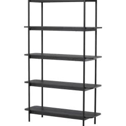 Heim hylla 190 cm - Svart