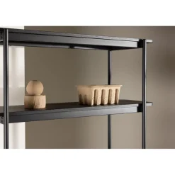 Heim hylla 190 cm - Svart