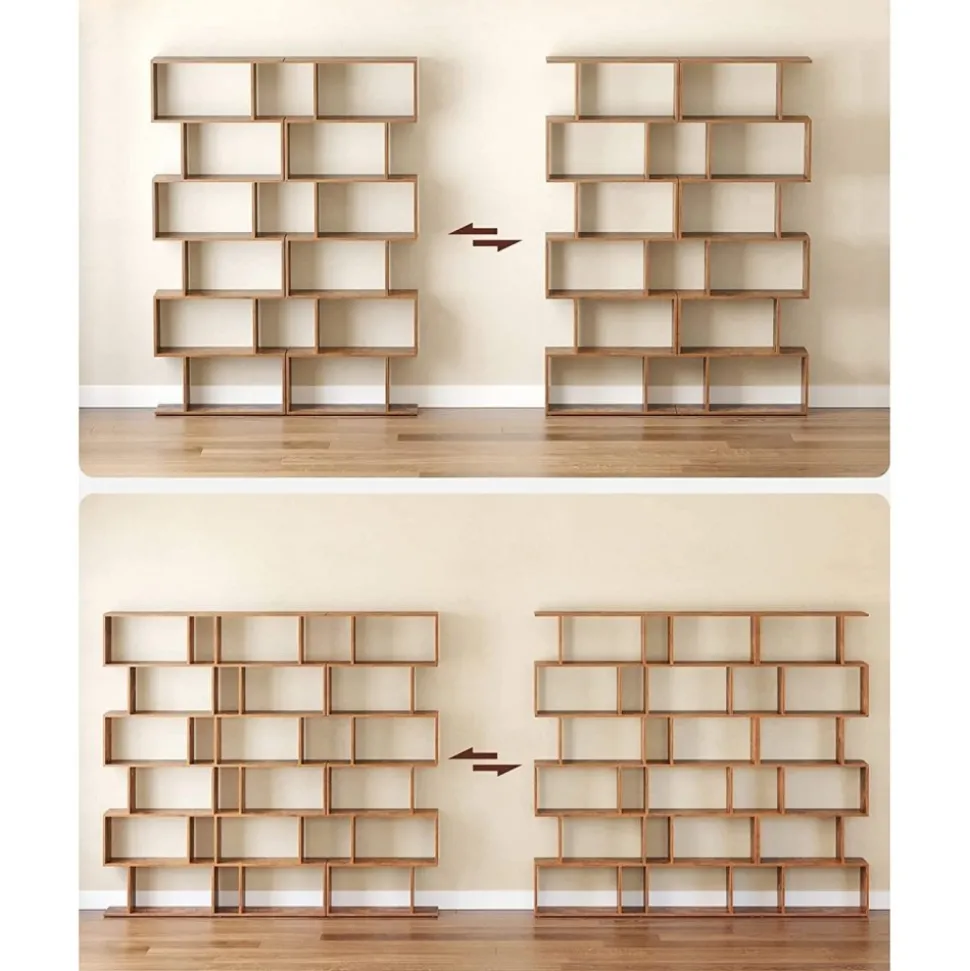 Hektor bokhylla - Brun