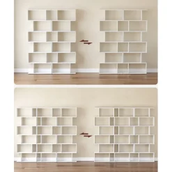 Hektor bokhylla - Vit