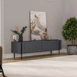 Herman TV-bänk - Antracit