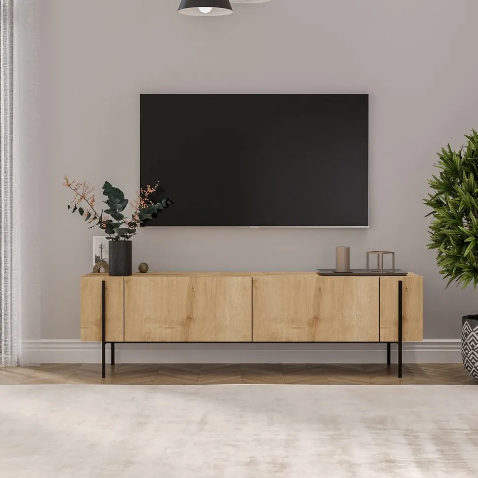 Herman TV-bänk - Safir ek