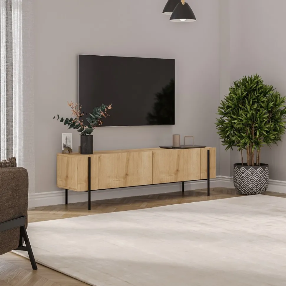 Herman TV-bänk - Safir ek