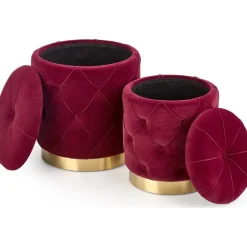 Hitch sittpuff - Röd