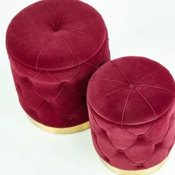 Hitch sittpuff - Röd