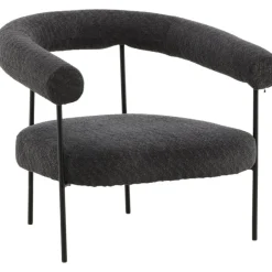 Hökåsen x Josefin Lustig fåtölj - Svart/mörkgrå