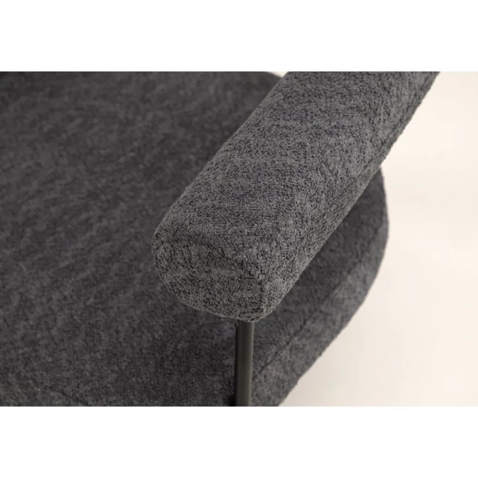 Hökåsen x Josefin Lustig fåtölj - Svart/mörkgrå