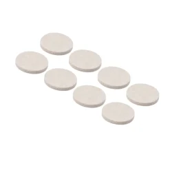 Hogrän matgrupp Ø120 cm bord i betongimitation + 4 st Lokrume beige stolar + 3.00 x Möbeltassar