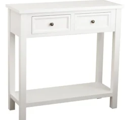 Holmby antikvitt konsolbord 80 x 78 cm