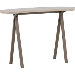 Holmestrand skrivbord 115 x 50 cm - Beige/Brun
