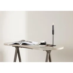 Holmestrand skrivbord 115 x 50 cm - Beige/Brun