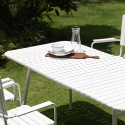 Holmsund matgrupp; bord 180x80 cm med 6 st karmstolar - vit