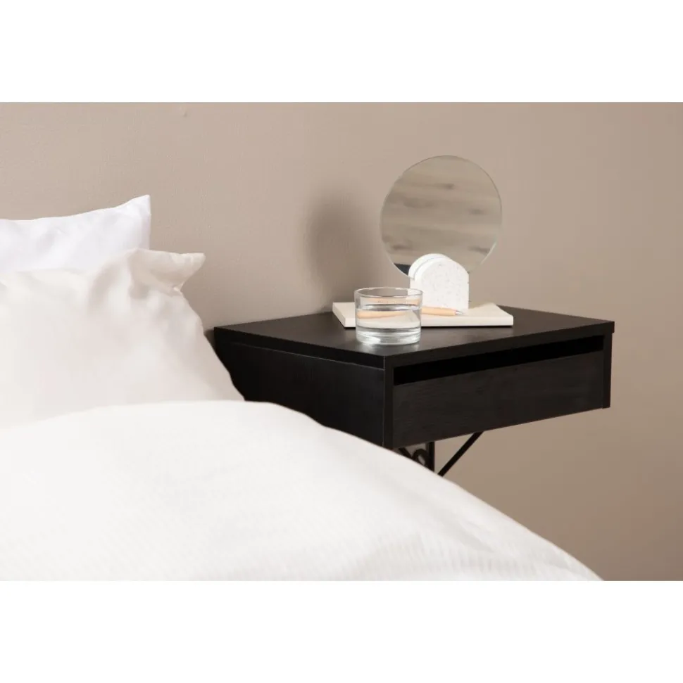 Holy sidobord 41 x 30 cm - Svart