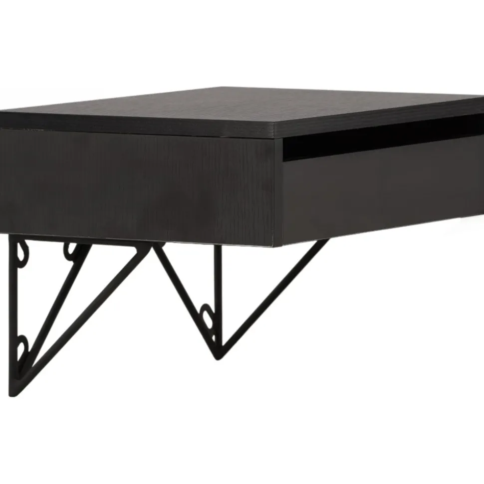 Holy sidobord 41 x 30 cm - Svart