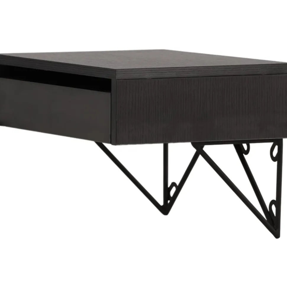 Holy sidobord 41 x 30 cm - Svart