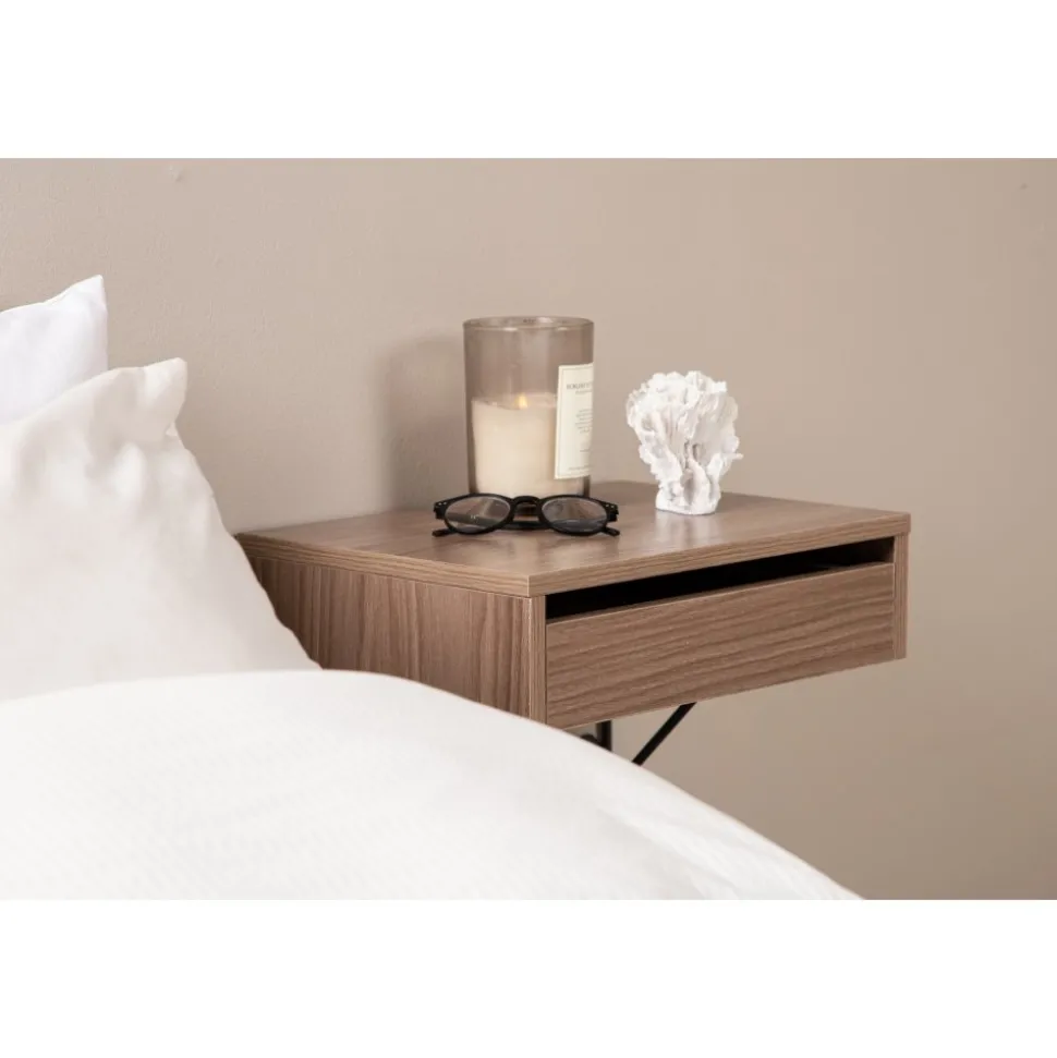 Holy sidobord 41 x 30 cm - Valnöt