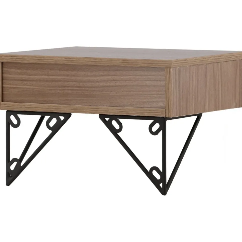 Holy sidobord 41 x 30 cm - Valnöt