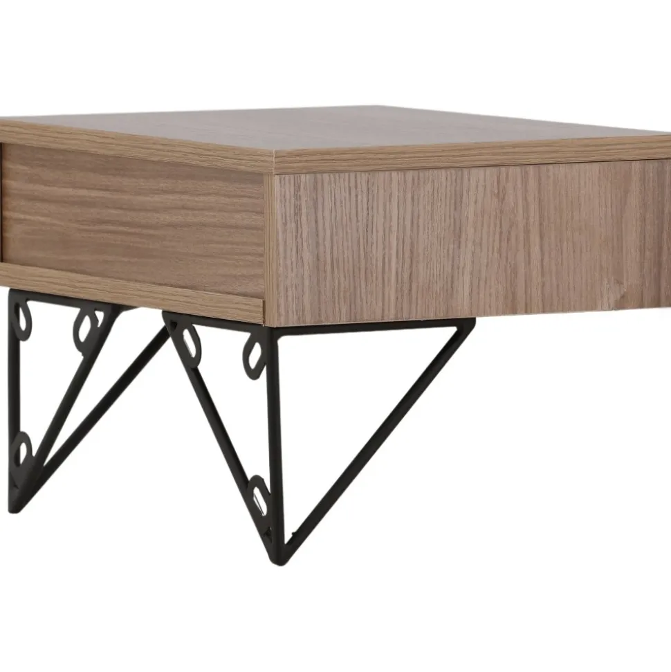 Holy sidobord 41 x 30 cm - Valnöt