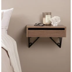 Holy sidobord 41 x 30 cm - Valnöt