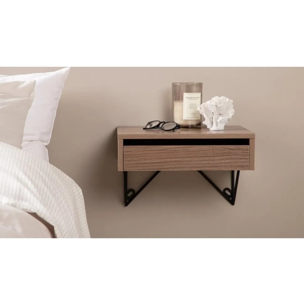 Holy sidobord 41 x 30 cm - Valnöt