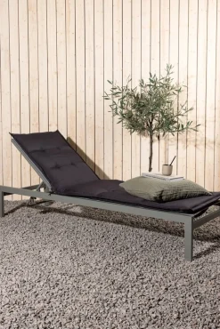 Home solsängsdyna - Mörkgrå