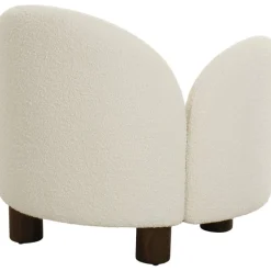 Honolulu fåtölj Gul boucle höger