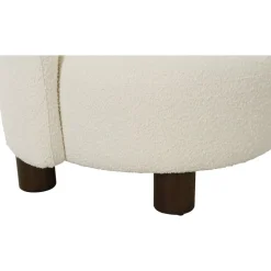 Honolulu fåtölj Gul boucle höger