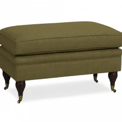 Howard Luxor Avlång Fotpall - Grön