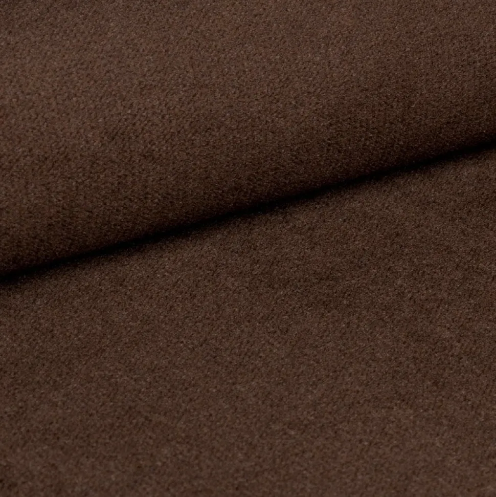 Howard Stockholm 3-sits svängd - Mörkbrun sammet