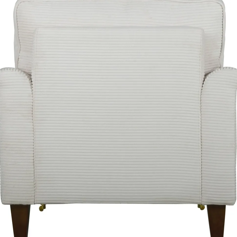 Howard Watford Deluxe fåtölj - Beige manchester + Textilrengöring för möbler