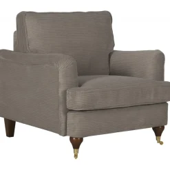 Howard Watford Deluxe fåtölj - Ljusbrun manchester