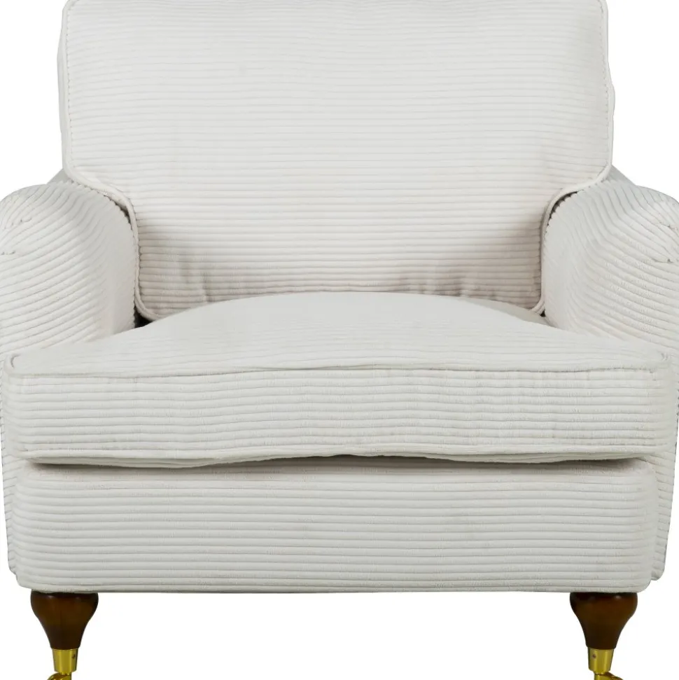 Howard Watford Deluxe fåtölj - Beige manchester