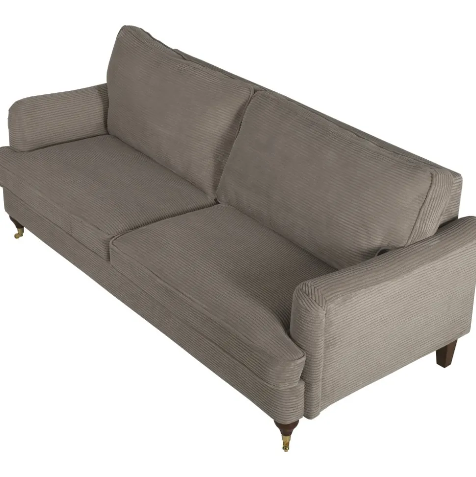 Howard Watford Deluxe 3-sits soffa - Ljusbrun manchester