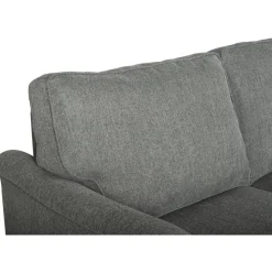 Howardsoffa med divan - Grå