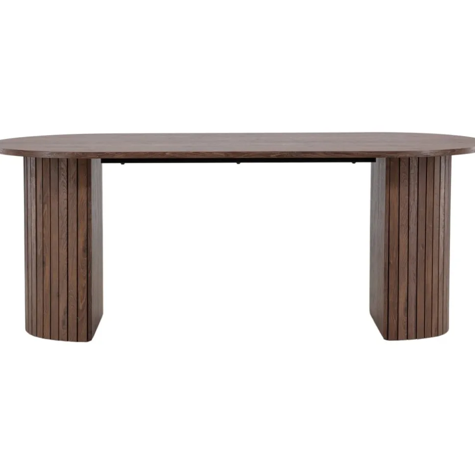 Härön matbord 200 x 90 cm - Mocca