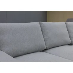 Hörnsoffa med bäddfunktion och förvaring