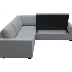 Hörnsoffa med bäddfunktion och förvaring + Textilrengöring för möbler