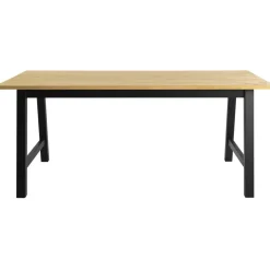 Huntsville matbord 180 x 90 cm - Ek/svart